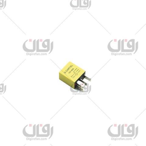 رله زرد5 فیش کتابی (میکرو رله)