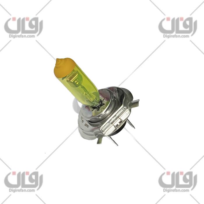 لامپ سه خار لیمویی (H4)100W پارس پویان