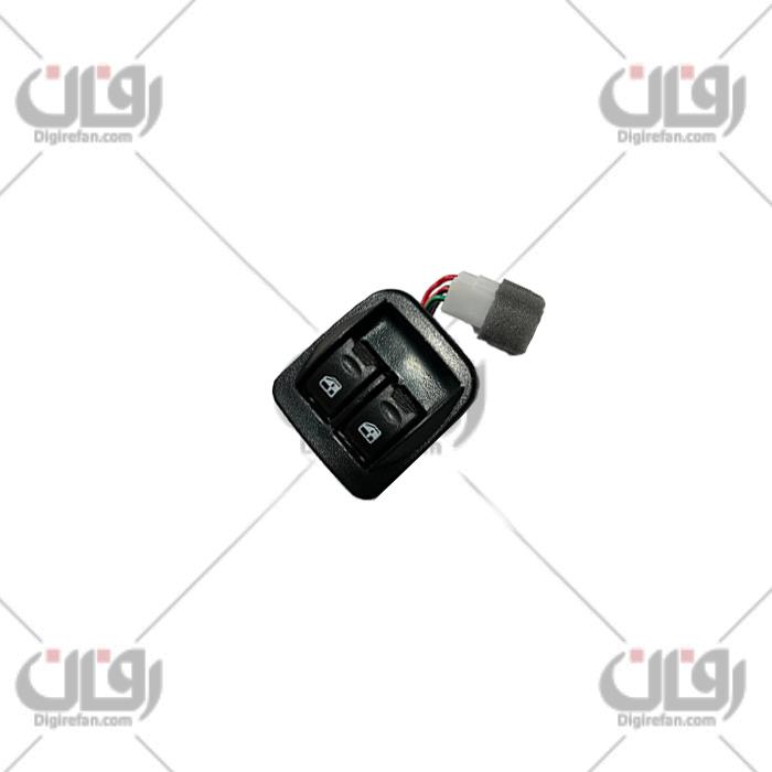 کلیدشیشه بالابرچپ پراید131-132(دوپل)(سامفر) کلیدشیشه بالابرچپ پراید131-132(دوپل)(سامفر)