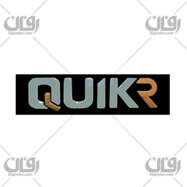 آرم نوشته کوییک آر (آراد)