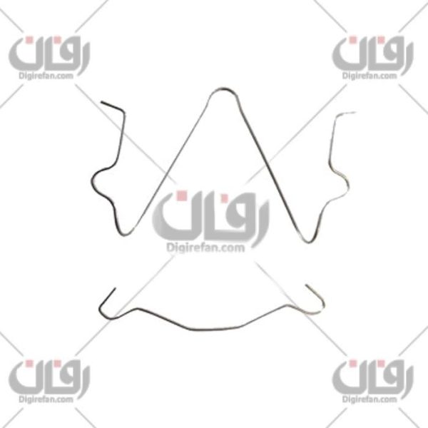 فنر عنکبوتی لنت جلو پراید(استیل) (آراد)